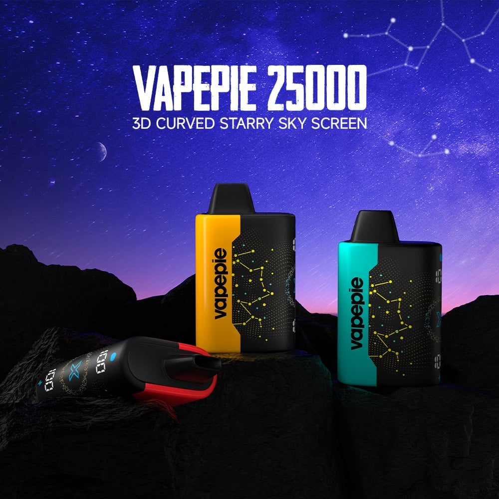 💎 Zestaw 5 tajemniczych pudełek – VAPEPIE 25000 ZACIĄGNIĘĆ