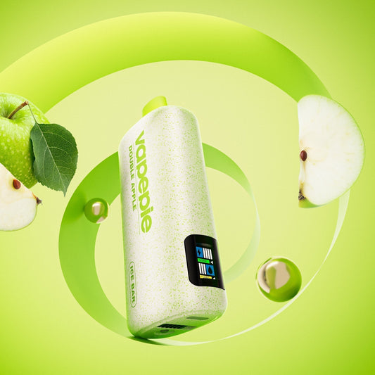 VAPEPIE PowerGo 9800 PUFFS – DOUBLE APPLE