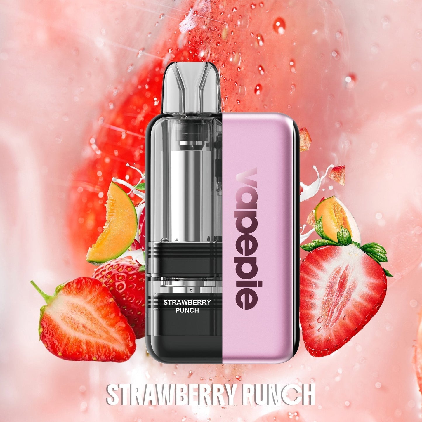 STRAWBERRY PUNCH----- VAPEPIE x TK 🌌 Ultra X 15000 PUFFS